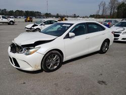 Salvage cars for sale at Dunn, NC auction: 2016 Toyota Camry LE