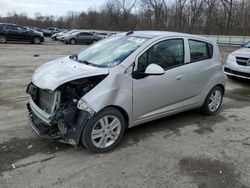 Salvage cars for sale from Copart Ellwood City, PA: 2015 Chevrolet Spark 1LT