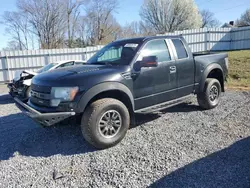 Salvage trucks for sale at Gastonia, NC auction: 2010 Ford F150 Rapto