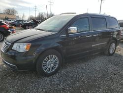 Salvage cars for sale at Columbus, OH auction: 2014 Chrysler Town & Country Limited