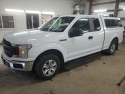 Salvage cars for sale at Pekin, IL auction: 2018 Ford F150 Super Cab