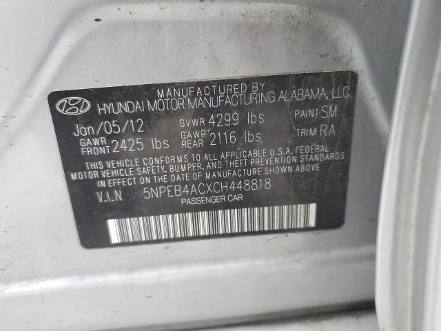 2012 Hyundai Sonata GLS