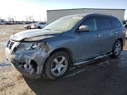 Salvage cars for sale at Rocky View County, AB auction: 2015 Nissan Pathfinder S