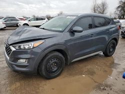 Salvage cars for sale from Copart London, ON: 2021 Hyundai Tucson Limited