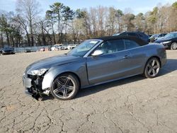 Salvage cars for sale at Austell, GA auction: 2014 Audi S5 Premium Plus