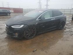 Salvage cars for sale at Elgin, IL auction: 2020 Tesla Model X