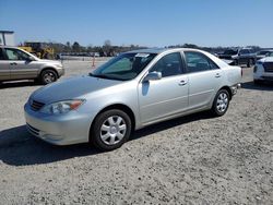 Salvage cars for sale at Lumberton, NC auction: 2003 Toyota Camry LE