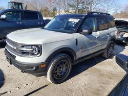 Salvage cars for sale at North Billerica, MA auction: 2022 Ford Bronco Sport Badlands