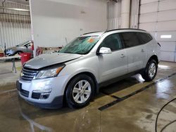 Salvage cars for sale at York Haven, PA auction: 2013 Chevrolet Traverse LT