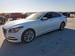 Salvage cars for sale at Grand Prairie, TX auction: 2015 Hyundai Genesis 3.8L