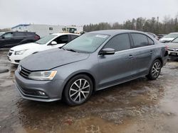 Volkswagen salvage cars for sale: 2015 Volkswagen Jetta TDI