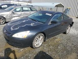 Salvage cars for sale at Spartanburg, SC auction: 2005 Honda Accord EX