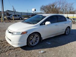 Salvage cars for sale at Oklahoma City, OK auction: 2007 Honda Civic SI