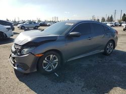 Salvage cars for sale at Rancho Cucamonga, CA auction: 2016 Honda Civic LX