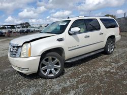 Salvage cars for sale at San Diego, CA auction: 2007 Cadillac Escalade ESV