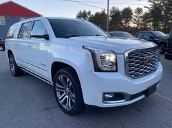 Salvage cars for sale at North Billerica, MA auction: 2020 GMC Yukon XL Denali