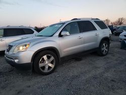 Salvage cars for sale at Sacramento, CA auction: 2010 GMC Acadia SLT-1