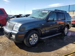 Mercury salvage cars for sale: 2010 Mercury Mountaineer Luxury