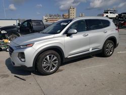 Salvage cars for sale at New Orleans, LA auction: 2019 Hyundai Santa FE Limited