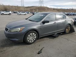 Salvage cars for sale at Littleton, CO auction: 2009 Honda Accord LX