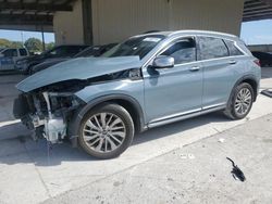 Salvage cars for sale at Homestead, FL auction: 2023 Infiniti QX50 Luxe