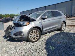 Salvage cars for sale at Apopka, FL auction: 2020 Ford Edge Titanium