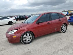 Salvage cars for sale at Houston, TX auction: 2002 Ford Focus ZX5