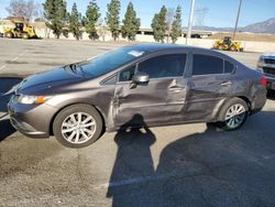 Salvage cars for sale from Copart Rancho Cucamonga, CA: 2012 Honda Civic EXL