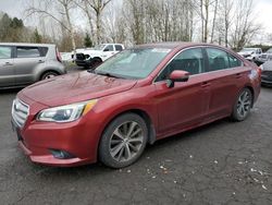 2016 Subaru Legacy 2.5I Limited en venta en Portland, OR