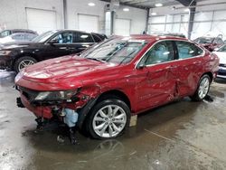 Salvage cars for sale at Ham Lake, MN auction: 2018 Chevrolet Impala LT