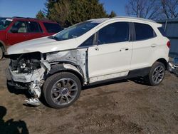 Salvage cars for sale at Finksburg, MD auction: 2019 Ford Ecosport Titanium