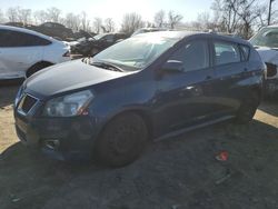 Salvage cars for sale at Baltimore, MD auction: 2009 Pontiac Vibe