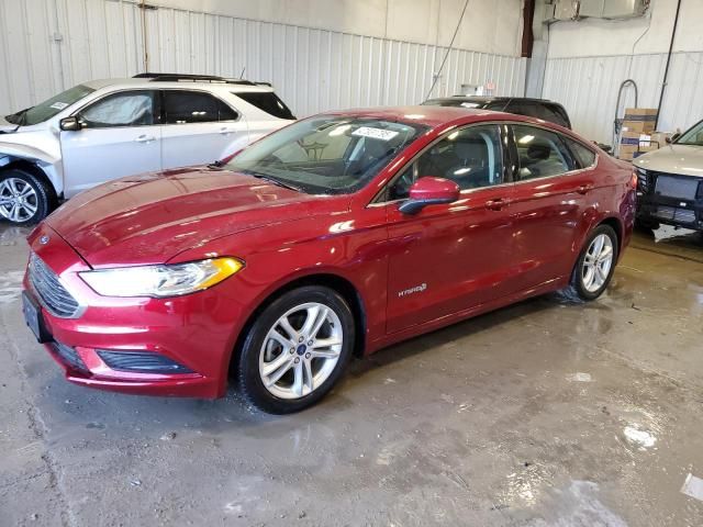 2018 Ford Fusion SE Hybrid