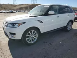 Land Rover salvage cars for sale: 2016 Land Rover Range Rover Sport HSE