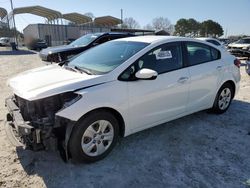 Salvage cars for sale from Copart Loganville, GA: 2017 KIA Forte LX