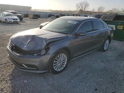 Salvage cars for sale at Kansas City, KS auction: 2016 Volkswagen Passat SE