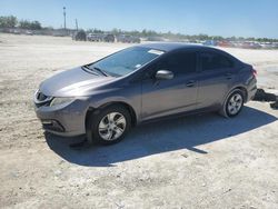 Salvage cars for sale at Arcadia, FL auction: 2015 Honda Civic LX