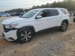 Chevrolet salvage cars for sale: 2018 Chevrolet Traverse LT