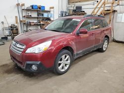 Salvage cars for sale at Ham Lake, MN auction: 2014 Subaru Outback 2.5I Premium