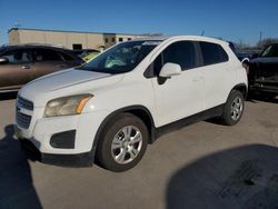 Salvage cars for sale at Wilmer, TX auction: 2016 Chevrolet Trax LS