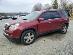 2010 GMC Acadia SLT-1 en venta en Concord, NC