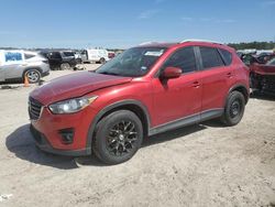 Salvage cars for sale at Houston, TX auction: 2016 Mazda CX-5 Touring