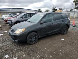 Salvage cars for sale at San Diego, CA auction: 2005 Toyota Corolla Matrix XR