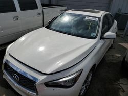 Infiniti salvage cars for sale: 2018 Infiniti Q50 Luxe