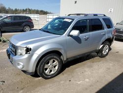 Salvage cars for sale at Franklin, WI auction: 2011 Ford Escape Limited