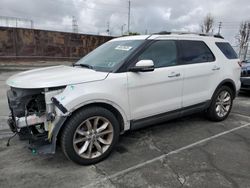 Salvage cars for sale at Wilmington, CA auction: 2013 Ford Explorer Limited