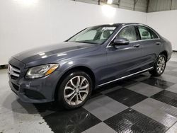 Salvage cars for sale at China Grove, NC auction: 2016 Mercedes-Benz C 300 4matic