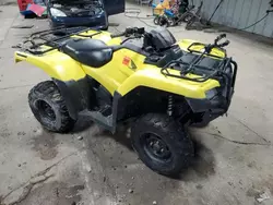 Salvage motorcycles for sale at Franklin, WI auction: 2018 Honda TRX420 FA