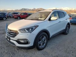 Salvage cars for sale at Magna, UT auction: 2017 Hyundai Santa FE Sport