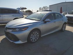 Salvage cars for sale at Sacramento, CA auction: 2018 Toyota Camry L